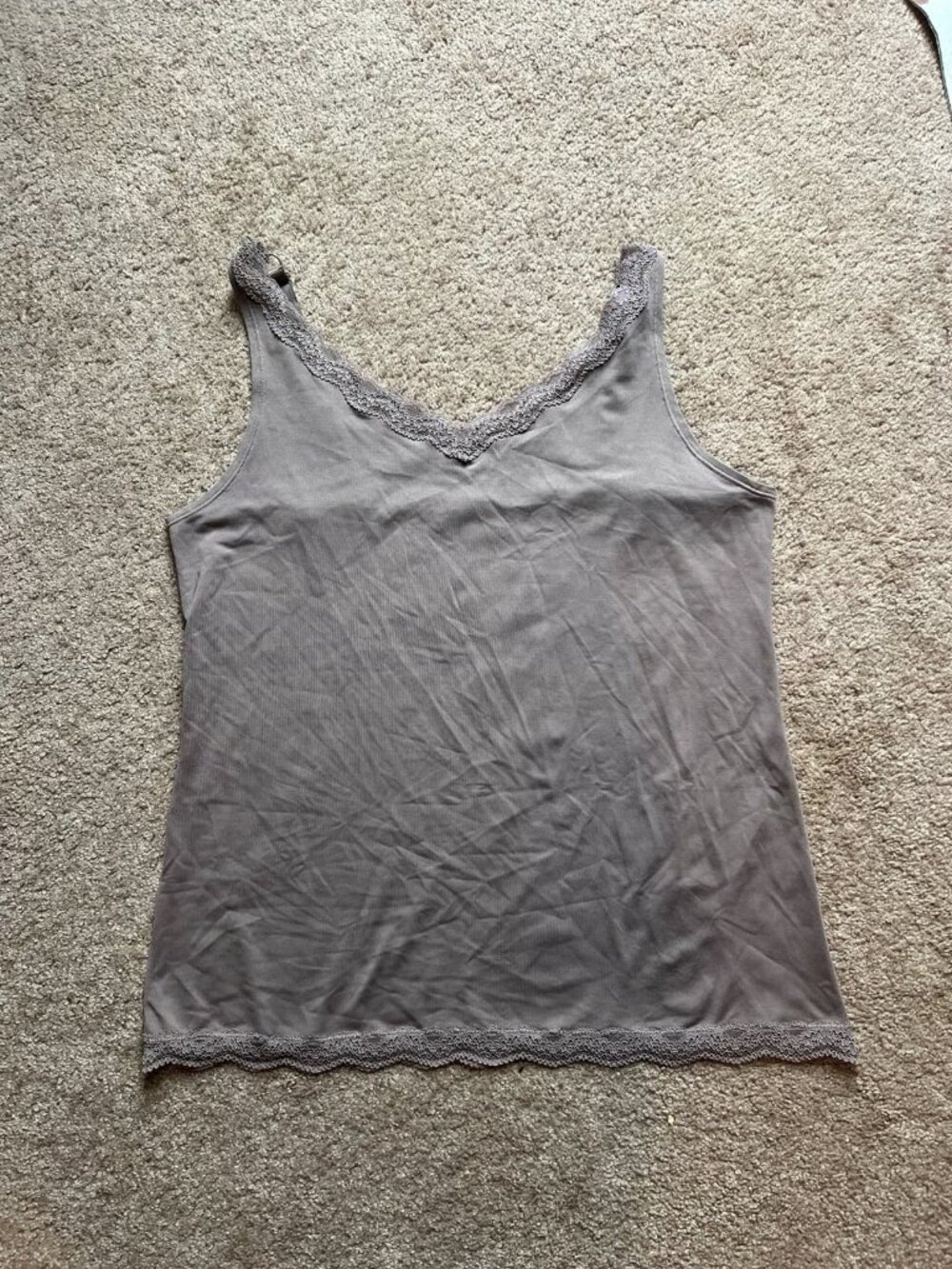 Vanity Fair Body Soft Lace Camisole Size XL
